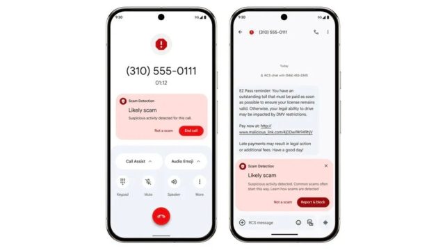 1746900647_Google’s-Scam-Fighting-Efforts-Just-Got-Accelerated-Thanks.jpg Google image of an Android device with scam detection features.
