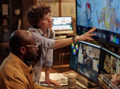 Does AI Training Infringe on Creators’ Rights? U.S. Copyrigh… Project manager giving instructions to designer