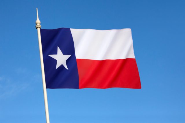 Flag of Texas.