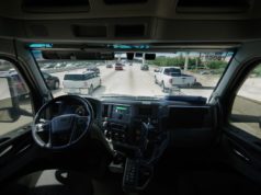 Breakthrough in Autonomous Trucks Doesn’t Halt All Safety Co… Aurora’s self-driving truck in Texas.