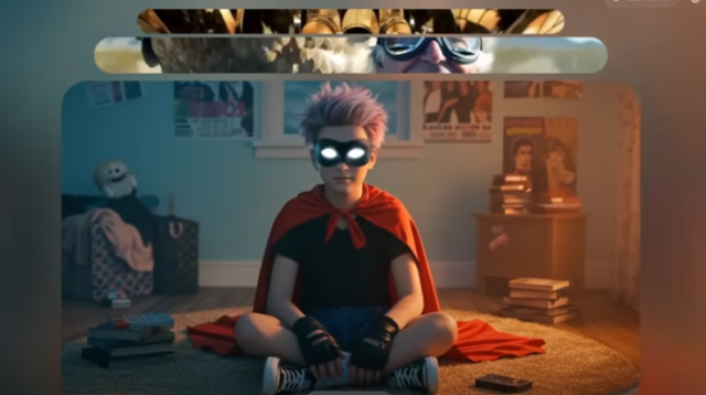 Screenshot from Flow intro video.