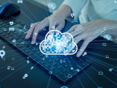 Multicloud developer classes from the trenches Cloud computing concept with engineer using computer in office.