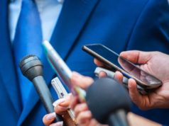 New York Times-Amazon AI Deal Affirms ‘High-Quality Journali… Media Interview. Journalists Interviewing Politician or Businessman