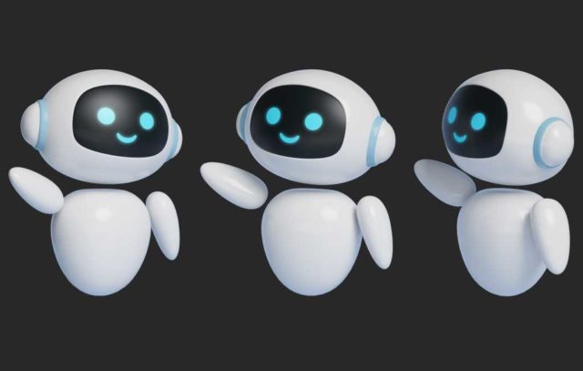 Google’s-Agent2Agent-project-moves-to-Linux-Foundation.jpg happy robots chatting concept to evoke agentic ai communication