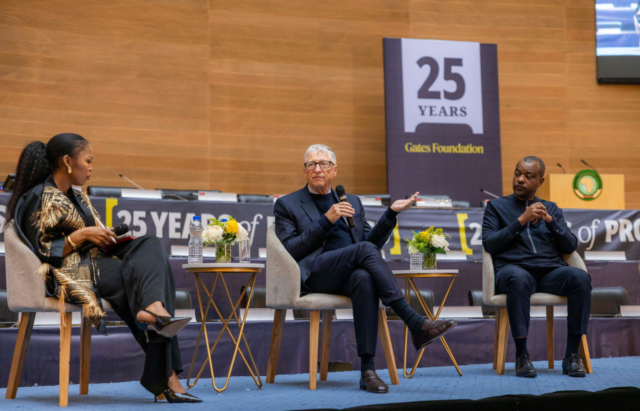 1753178612_Gates-Other-Billionaires’-AI-Fund-Targets-Breaking-Barrier.png Bill Gates at the 25th anniversary of the Gates Foundation.