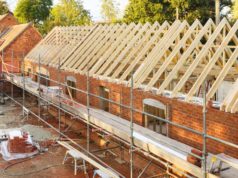 Nuxt 4.Zero improves undertaking group, knowledge fetching,… UK building site with scaffolding. Part of a period house is restored using modern building methods.