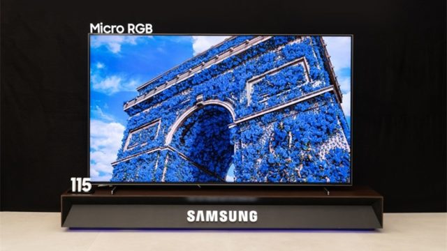 Samsung Launches World First Micro RGB, Setting New Standard