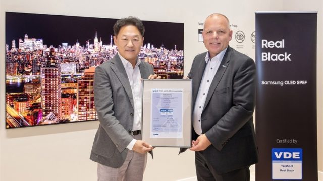 Samsung’s 2025 OLED TV Certified as a VDE ‘Real Black’