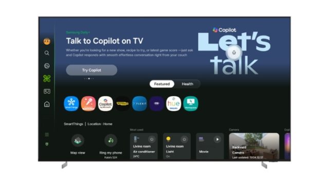 Samsung Brings Microsoft Copilot to 2025 TVs and Monitors,