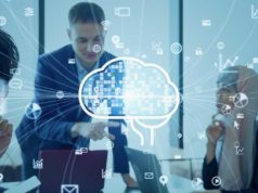 How AI is reshaping the way forward for startups AI (Artificial Intelligence) concept. Business nwtwork. Digital transformation