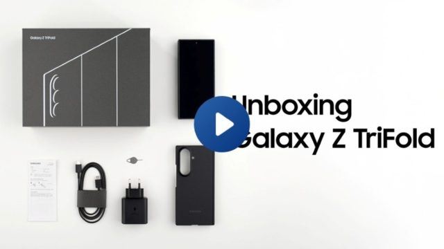 Unboxing Galaxy Z TriFold – Samsung Global Newsroom