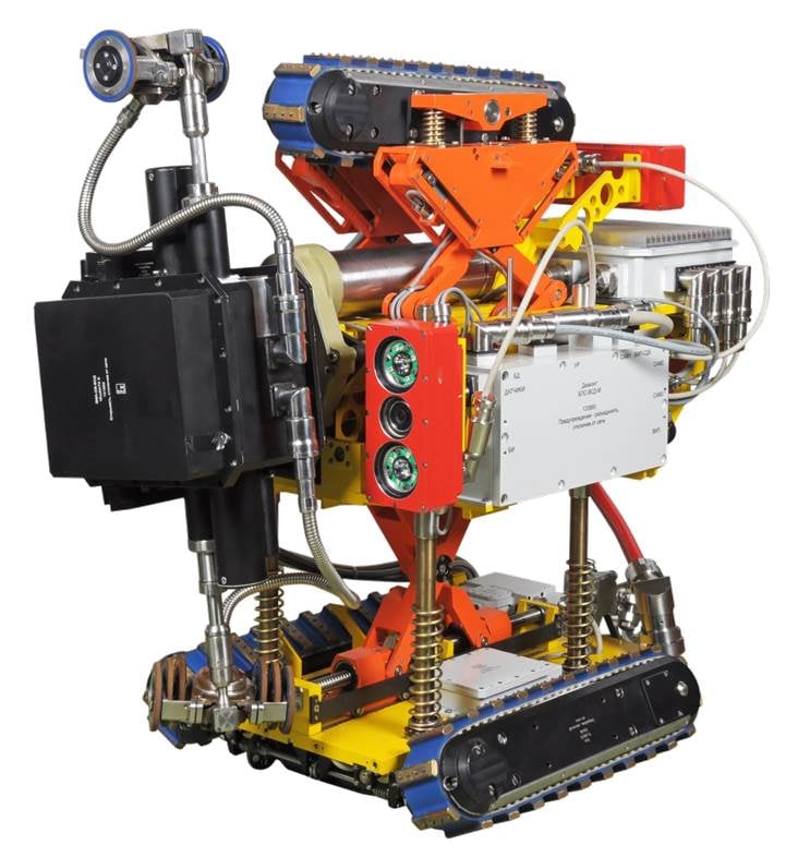 AI robot used for pipeline inspection.