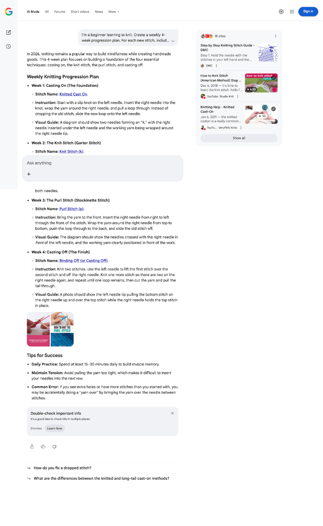 Google Gemini/Screenshot by eWeek