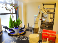 Robot Restaurant in China Handles Cooking, Serving, and Clea… noodle-cooking robot