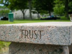 Why your AI brokers want a belief layer earlier than it’s too… "Trust" Bench near Trophy Point at West Point