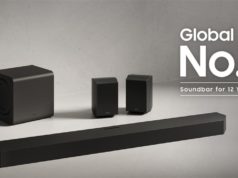 Samsung Electronics Named No. 1 in Global Soundbar Sales for