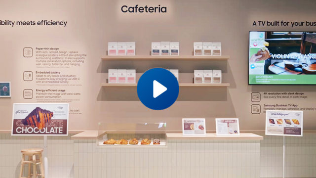 A Smarter Alternative to Traditional Posters – Samsung