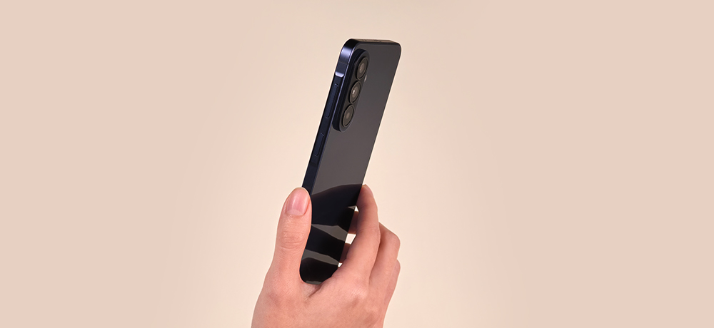 Galaxy A57 5G is lightweight and sleek.