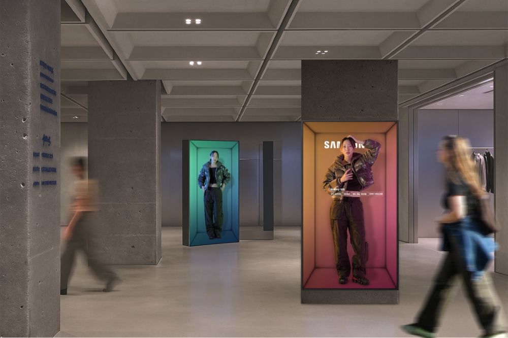 Spatial Signage features a glasses-free 3D display to deliver an immersive experience that integrates into retail, exhibitions and entertainment venues.