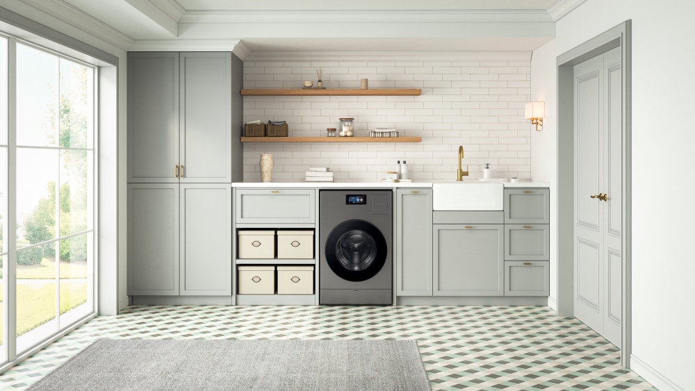 Bespoke AI Laundry Combo is an innovative all-in-one combo that combines washing and drying functions into a single, compact unit.