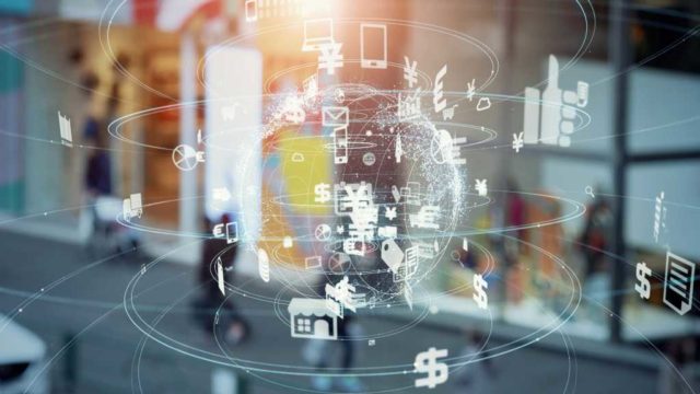 AI agent consuming and using enterprise data in retail-as-a-service application.