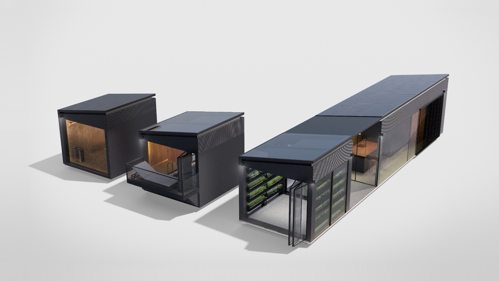 Smart Modular House integrates advanced AI technology to connect environments, appliances and users for a flexible, accessible living experience.