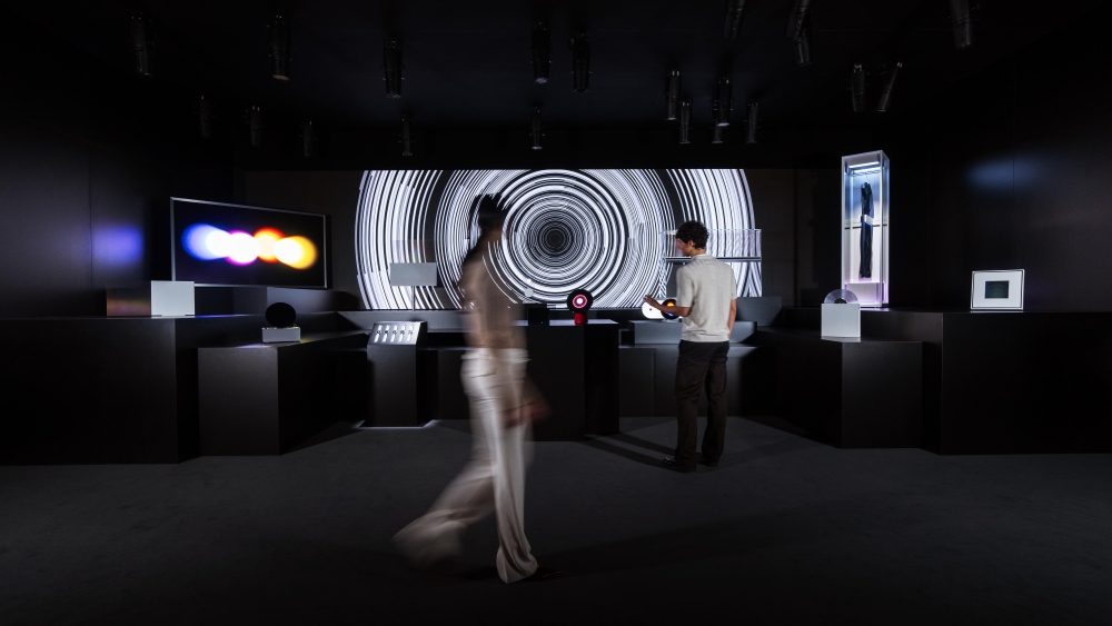 The Welcome Show zone introduces Samsung’s vision for AI.