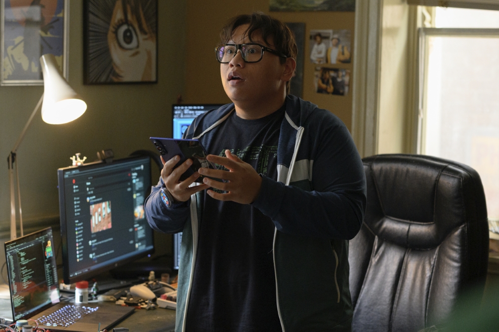 Spidey Tracker powered by Samsung Galaxy as seen in the upcoming “Spider-Man: Brand New Day” film. © & ™ 2026 MARVEL. ©2026 CPII & TSG