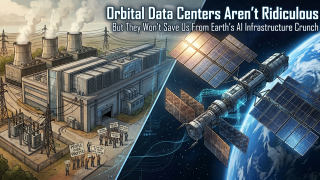 Orbital Data Centers Aren