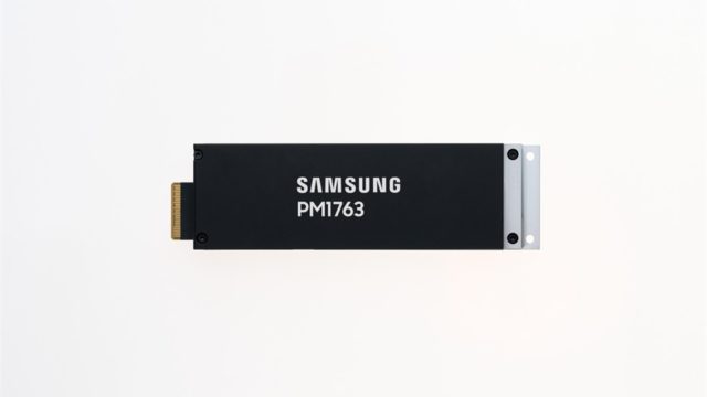 Samsung Begins Mass Production of PM1763 SSD Optimized for
