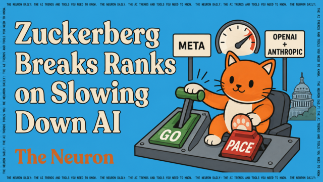Zuckerberg Wants AI to Speed Up