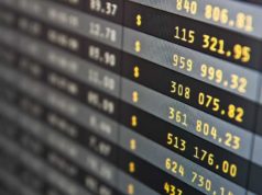 Determining the ROI of AI requires knowledge that almost all… financial data in spreadsheet