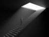 How to make Windows a correct growth surroundings A woman climbs steps from darkness toward light.