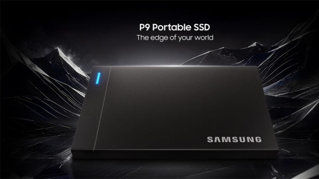 Samsung Showcases P9 and P7 SSDs Featuring USB4 at Gamescom