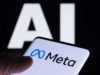 Meta launches Muse Code for advanced software program work with… Meta logo seen on smartphone and AI letters on the background. Concept for Meta Facebook Artificial Intelligence. Stafford, UK, May 2, 2023